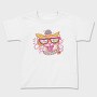Hipster Gamer Cat, Tricou Copii