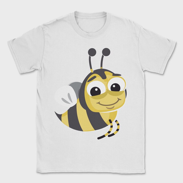 Honey Bee Smile, Tricou Barbati (Unisex)