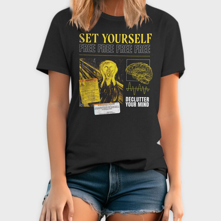 The Scream Trap, Tricou Barbati (Unisex)