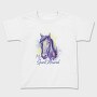 Horse Spirit Animal Watercolor, Tricou Copii