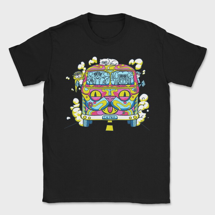 Tricou Barbati (Unisex) Imprimat digital direct in tesatura, bumbac premium 100%.
