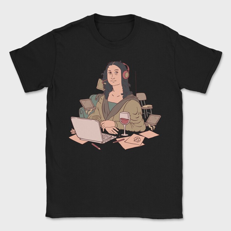 Tricou Barbati (Unisex) Imprimat digital direct in tesatura, bumbac premium 100%.