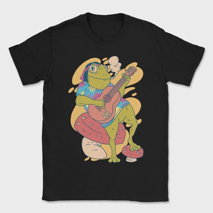Tricou Barbati (Unisex) Imprimat digital direct in tesatura, bumbac premium 100%.