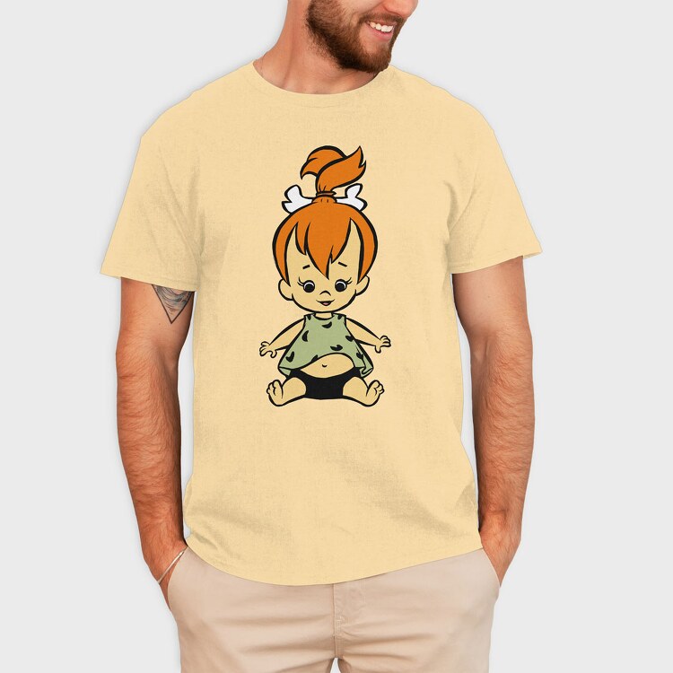 Cartoon Retro the Flintstones 5, Tricou Barbati (Unisex)