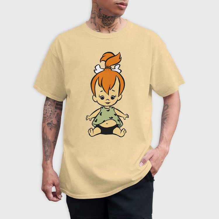 Cartoon Retro the Flintstones 5, Tricou Barbati (Unisex)