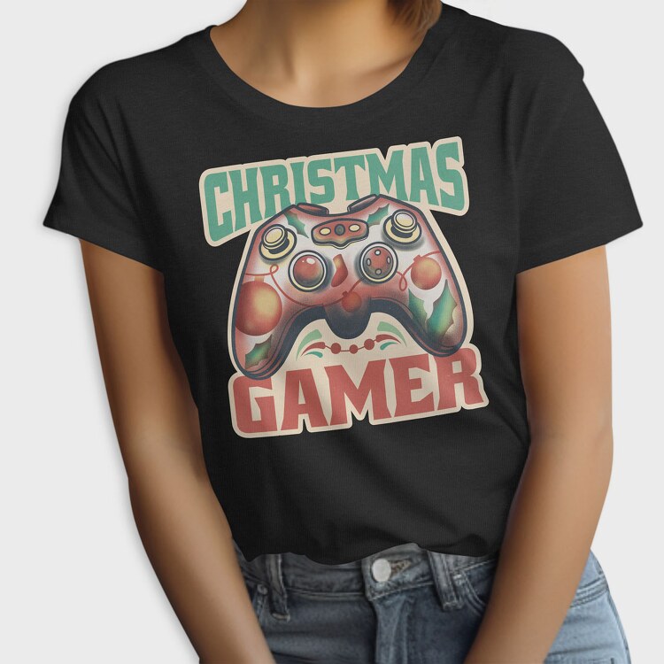 Joystick Christmas, Tricou Femei