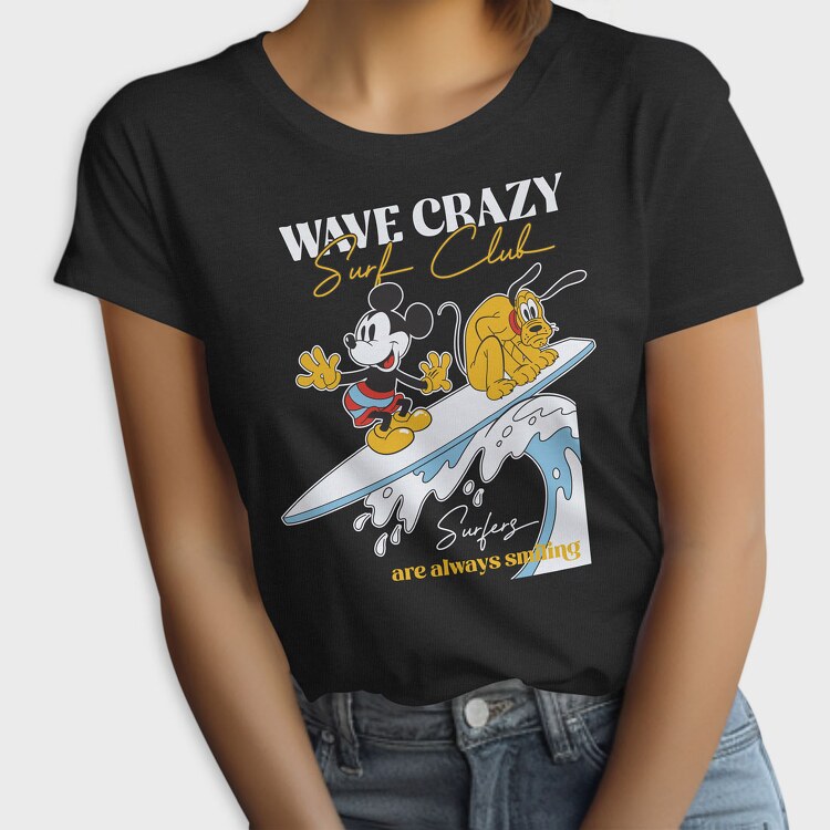 Mickey Mouse Surf Club, Tricou Femei