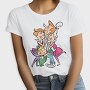 Cartoon Retro the Jetsons 4, Tricou Femei