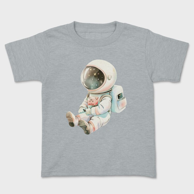 Astronaut Sleeping With Cube, Tricou Copii