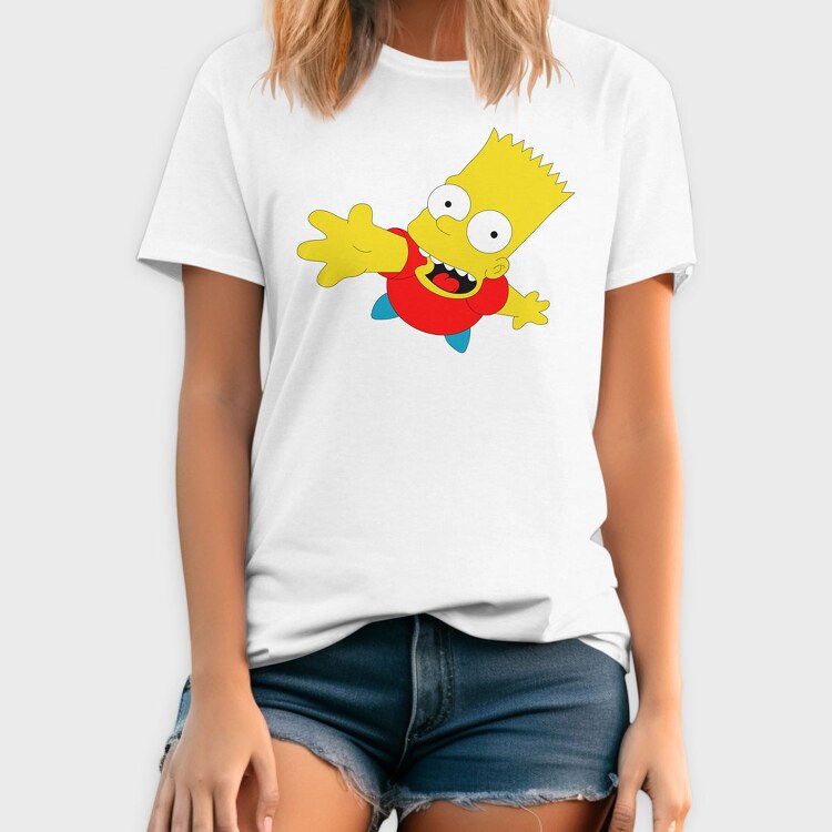 Cartoon Retro the Simpsons 6, Tricou Barbati (Unisex)