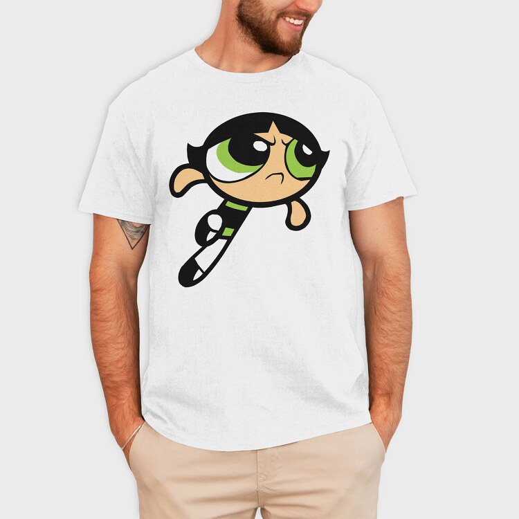 Cartoon Retro the Powerpuff Girls 2, Tricou Barbati (Unisex)