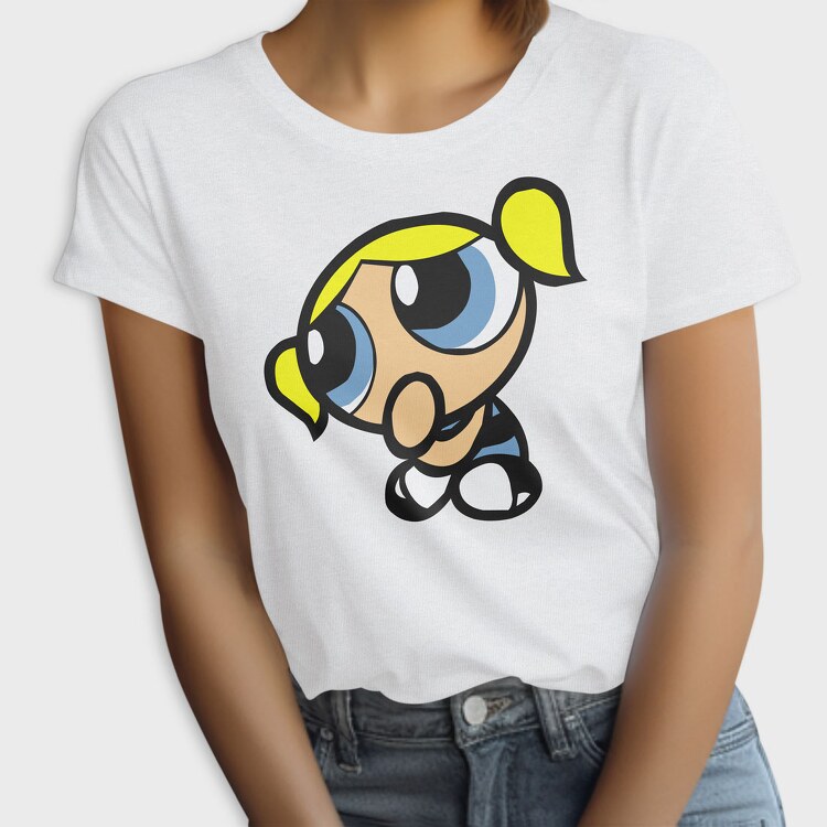 Cartoon Retro the Powerpuff Girls 3, Tricou Femei