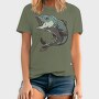 Jumping Pike Perch, Tricou Barbati (Unisex)