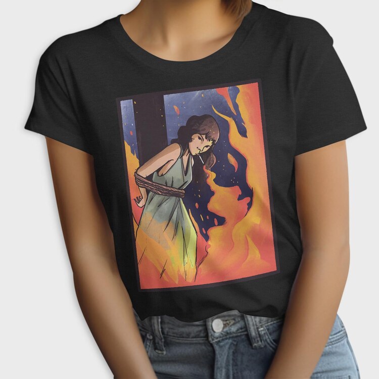 Burning Witch Cigarrette, Tricou Femei