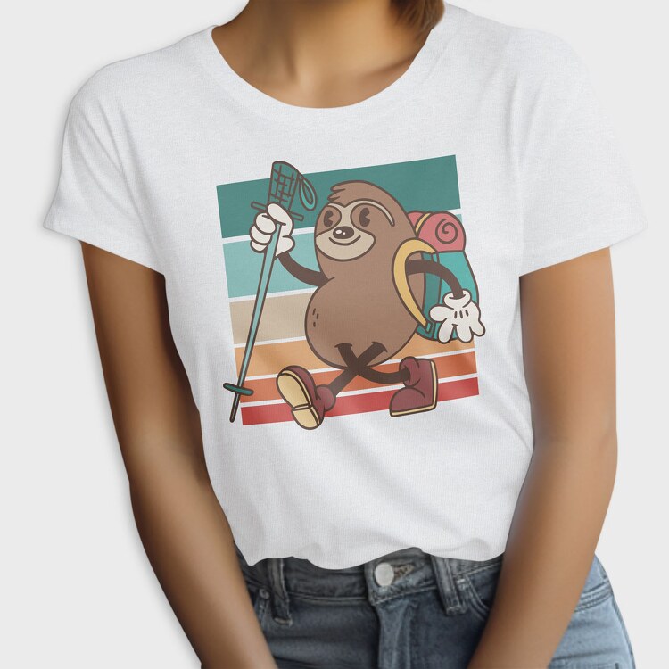 Sloth Hiker, Tricou Femei