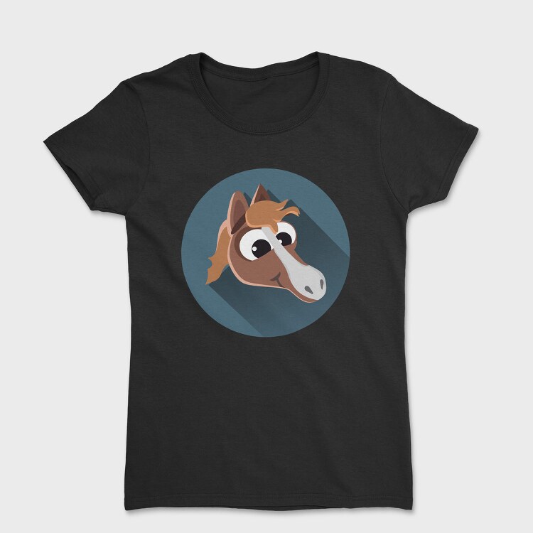 Horse Icon Art, Tricou Femei