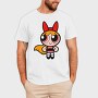 Cartoon Retro the Powerpuff Girls 6, Tricou Barbati (Unisex)