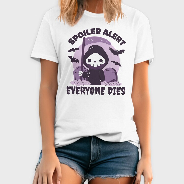 Cute Reaper Spoiler, Tricou Barbati (Unisex)