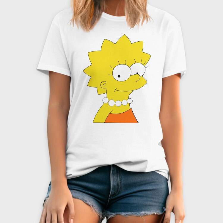 Cartoon Retro the Simpsons 4, Tricou Barbati (Unisex)