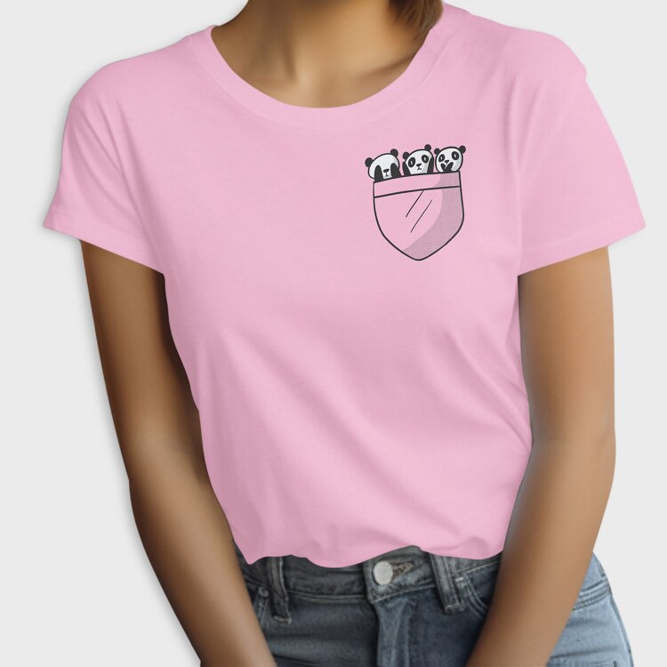 Panda Pocket, Tricou Femei