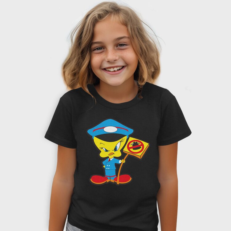 Cartoon Retro Tweety 2, Tricou Copii