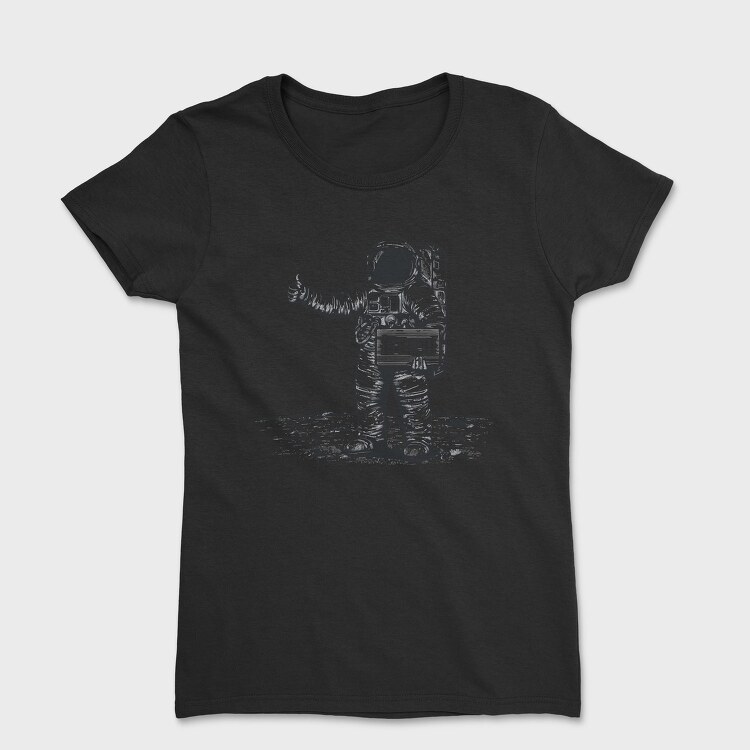 Hitchhiking Astronaut, Tricou Femei