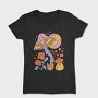 Hippie Mushroom Planet Flower, Tricou Femei