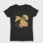 Horse Animal Continuous Line Jumping, Tricou Femei