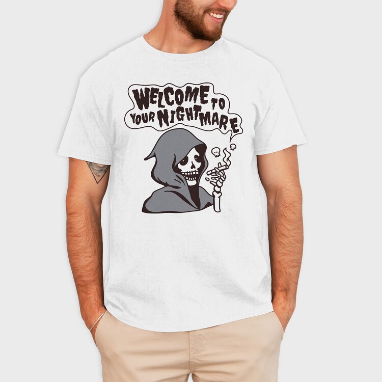 Welcome to Your Nightmare, Tricou Barbati (Unisex)