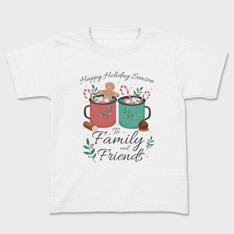 Hot Chocolate Holiday Season Drinks, Tricou Copii