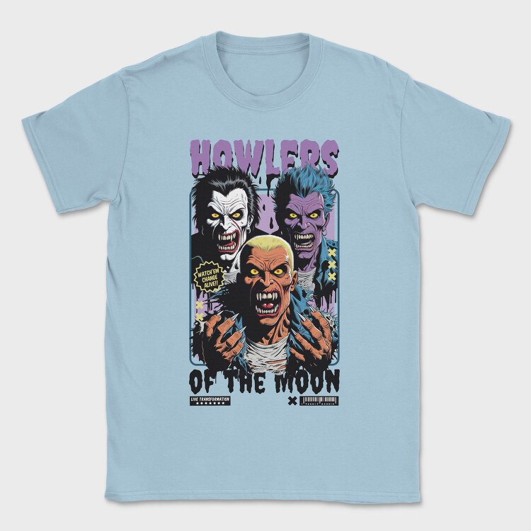 Howlers Of The Moon, Tricou Barbati (Unisex)