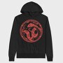 Traditional Chinese Snake Circle New Year, Hanorac Oversize Barbati (Unisex)