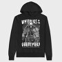 Whispers In The Graveyard Skeleton, Hanorac Oversize Barbati (Unisex)
