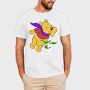 Cartoon Retro Winnie the Pooh 1, Tricou Barbati (Unisex)