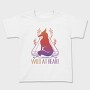 Wild At Heart Fox Dark Animals, Tricou Copii