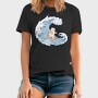 Cute Surfer Cat, Tricou Barbati (Unisex)