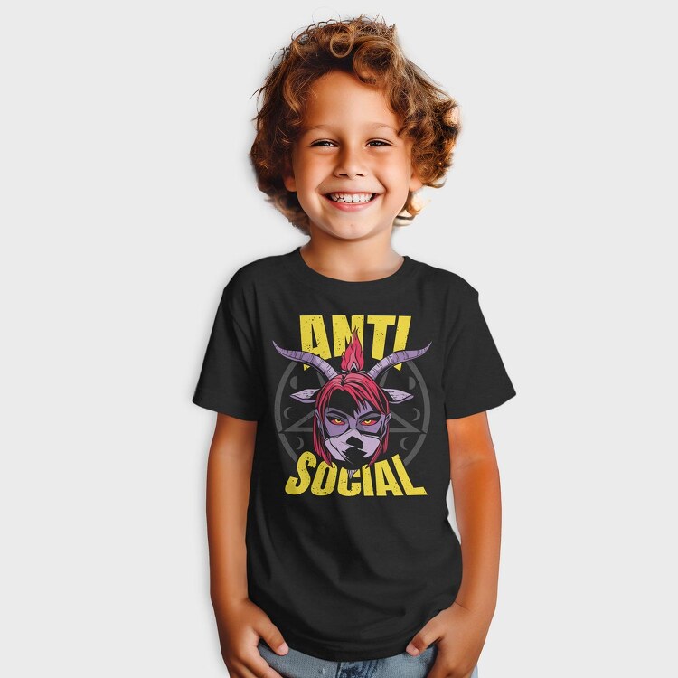 Anti Social Diabolic Girl, Tricou Copii