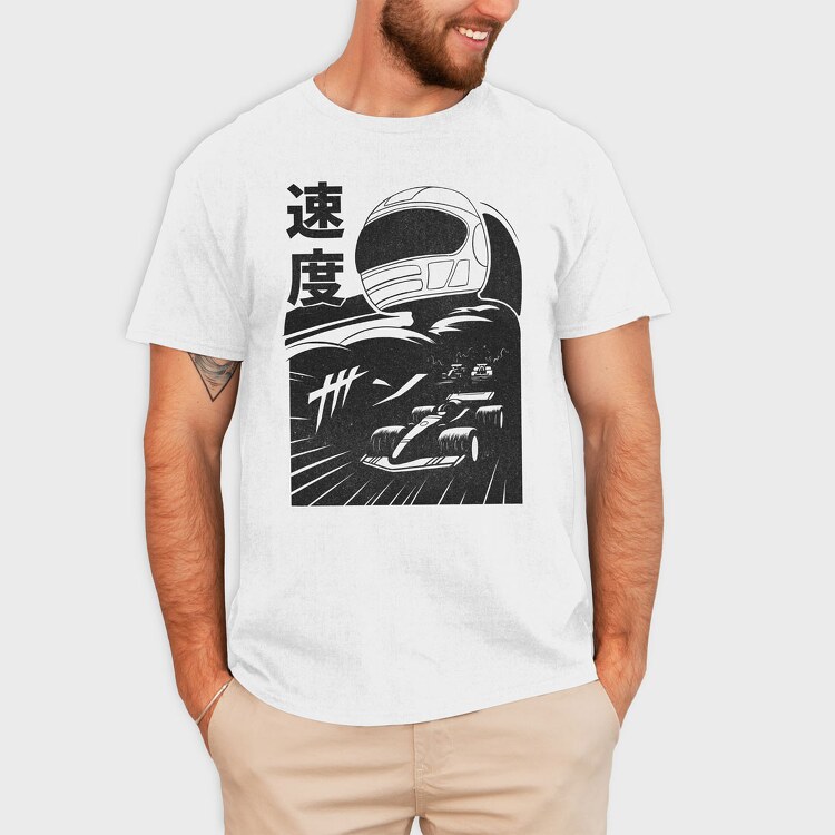 Anime Race, Tricou Barbati (Unisex)