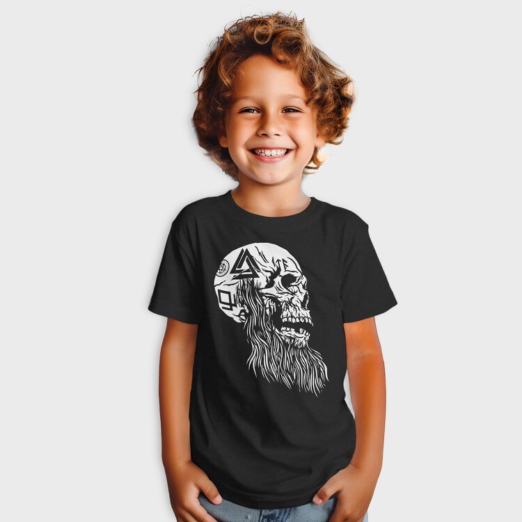 Viking Skull, Tricou Copii