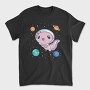 Axolotl Space, Tricou Barbati (Unisex)
