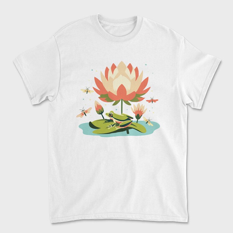 Lotus Flower, Tricou Barbati (Unisex)