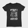 Whispers In The Graveyard Skeleton, Tricou Femei