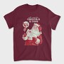 Xmas Cat, Tricou Barbati (Unisex)