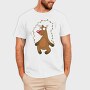 Reindeer Christmas Lights, Tricou Barbati (Unisex)