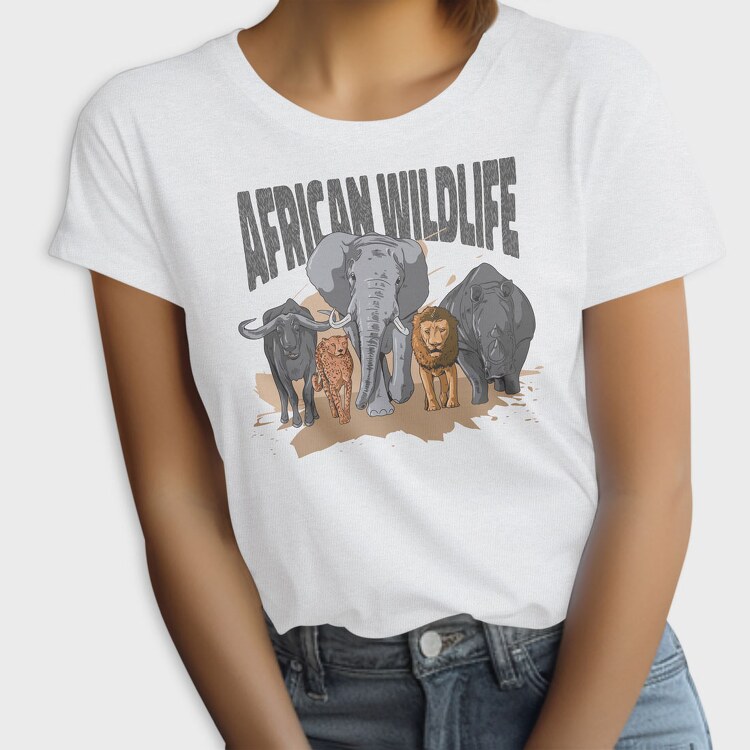 African Animals, Tricou Femei