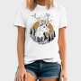 Deer Christmas, Tricou Barbati (Unisex)