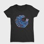 Wave With Koi Fishes, Tricou Femei