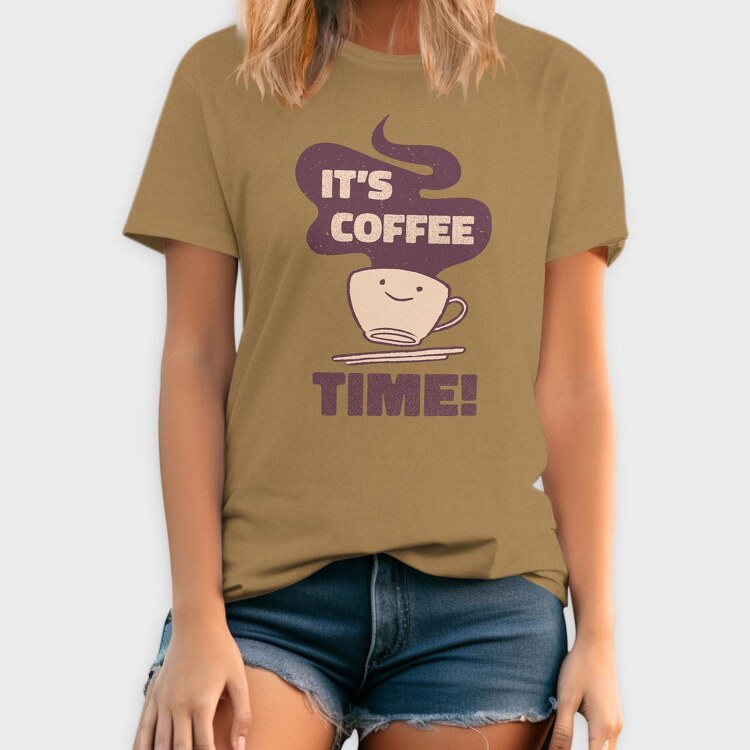 Its Coffee Time, Tricou Barbati (Unisex)