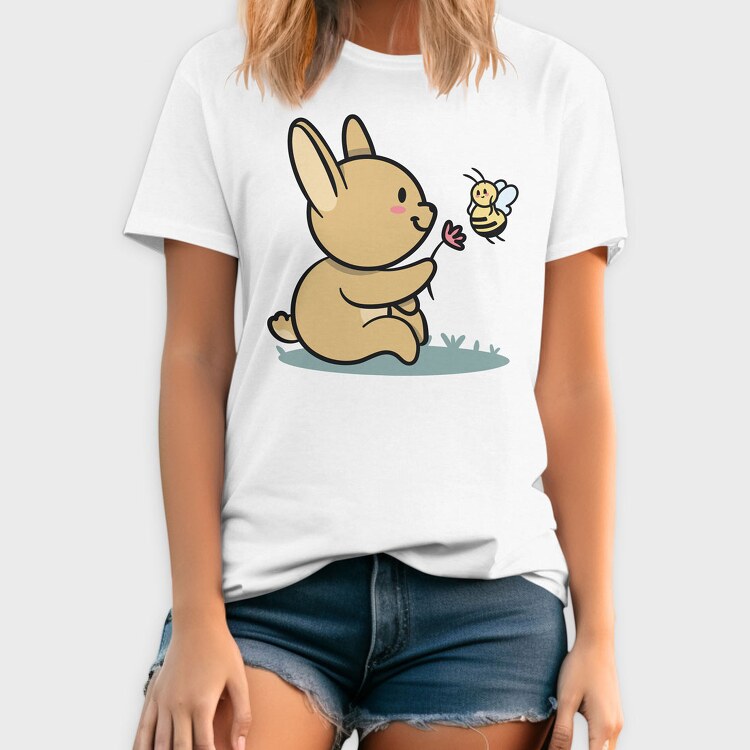 Bunny Bee, Tricou Barbati (Unisex)
