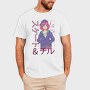 Anime Skate Chill Girl, Tricou Barbati (Unisex)